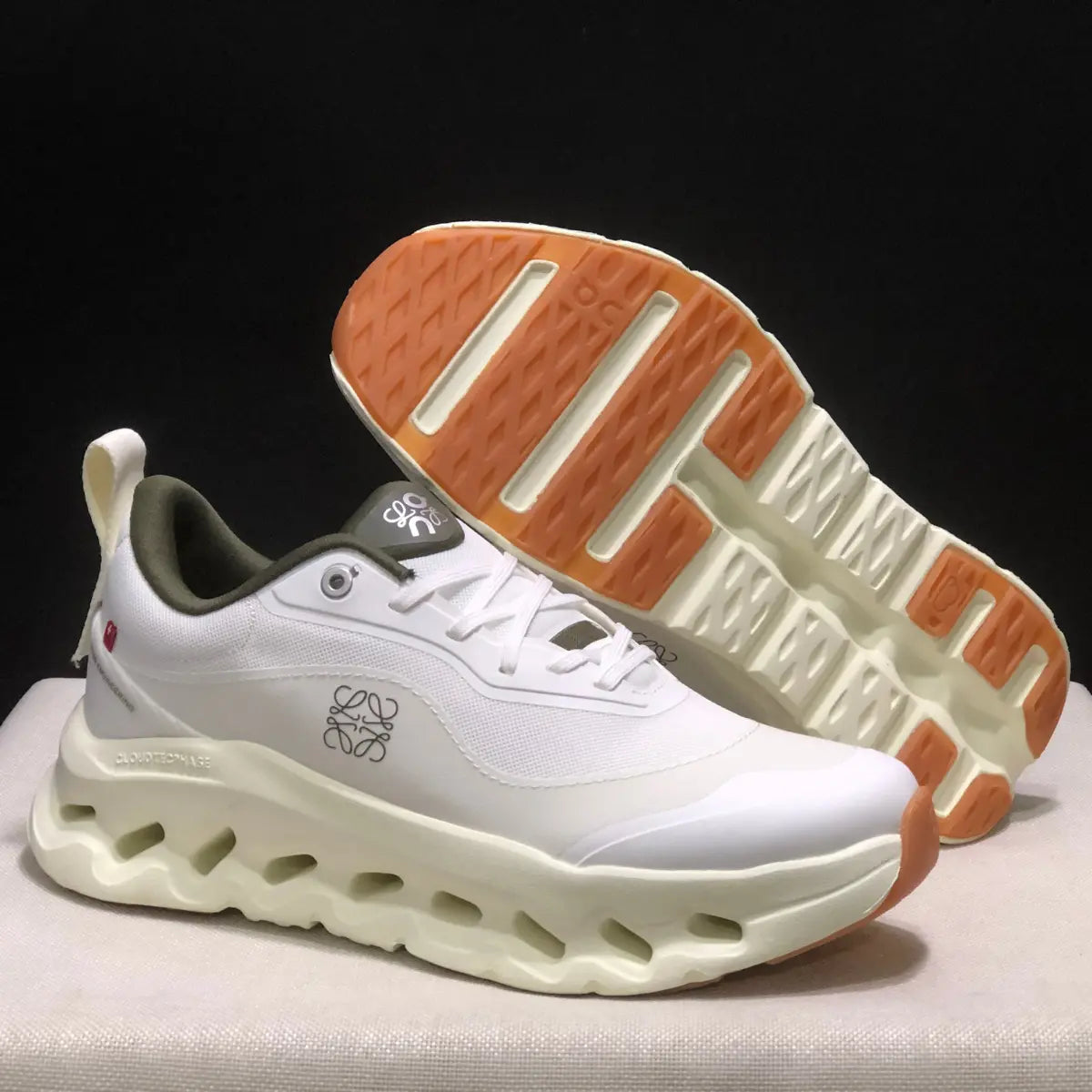 On Cloud × Loewe — Cloudtilt White Kaki Ma boutique